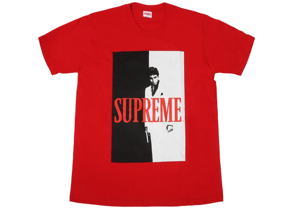 T-shirt Supreme Scarface Split Rouge 