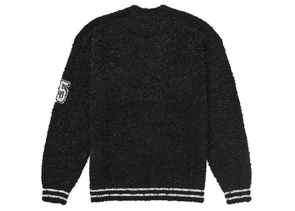 Supreme Textured Arc Sweater Black
