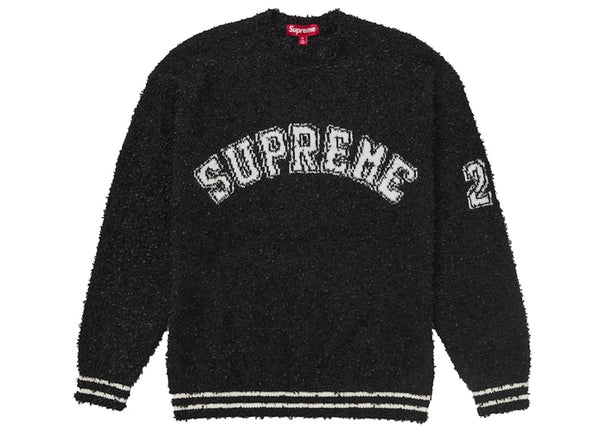 Supreme Textured Arc Sweater Black