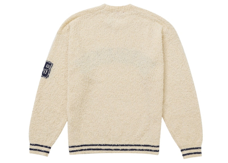 Supreme Textured Arc Sweater Cream
