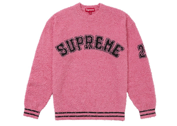 Supreme Textured Arc Sweater Pink