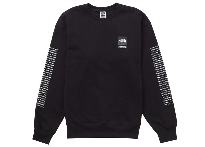 Pull ras du cou Supreme The North Face noir 