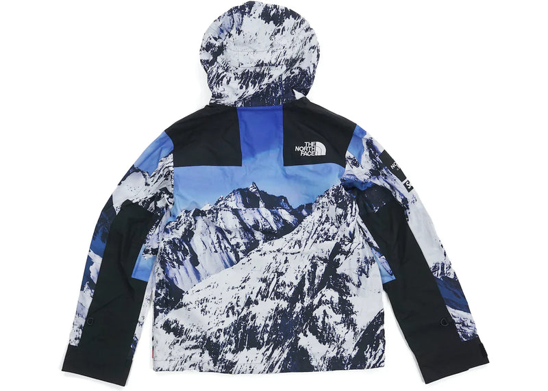 Parka Supreme The North Face Mountain Bleu/Blanc