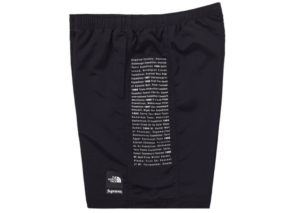 Short en nylon Supreme The North Face noir