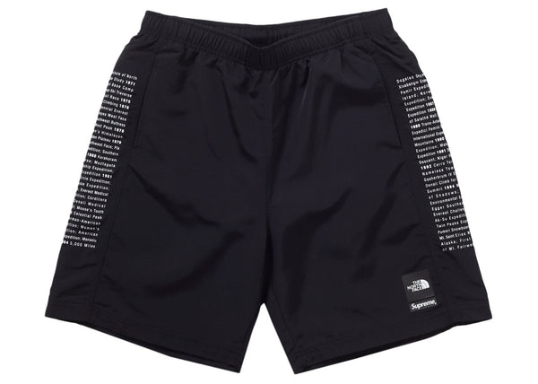 Short en nylon Supreme The North Face noir