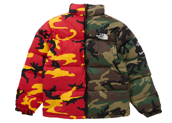 Veste Supreme The North Face Split Nuptse Camouflage