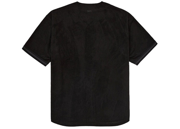 Maillot de baseball Supreme Ultrasuede Mesh Noir