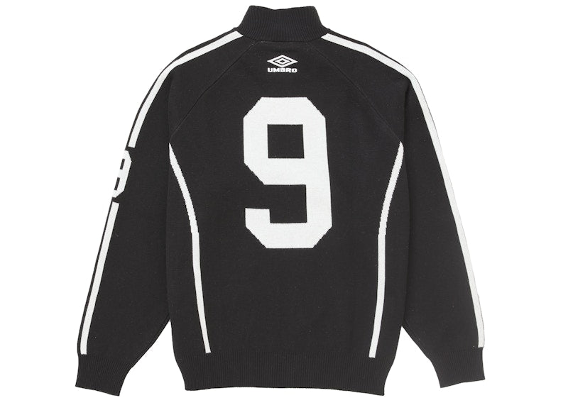 Supreme Umbro Zip Up Sweater Black