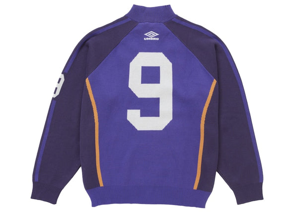 Supreme Umbro Zip Up Sweater Purple