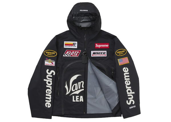 Supreme Vanson Leathers GORE-TEX Shell Jacket Black