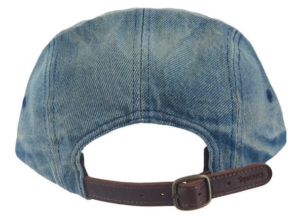 Casquette de camp en sergé chino délavé Supreme (SS24) Indigo sale
