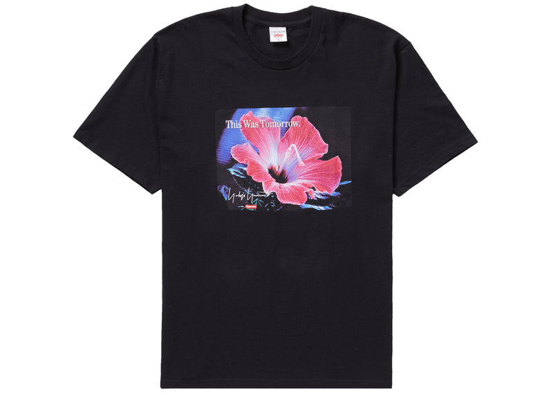 T-shirt noir Supreme Yohji Yamamoto This Was Tomorrow