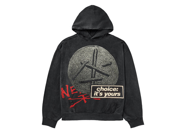 Sweat à capuche Travis Scott Cactus Jack Choice Noir 