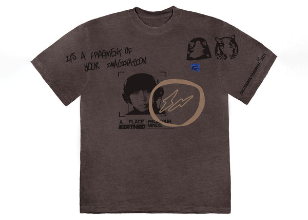 Travis Scott Cactus Jack pour Fragment Hiroshi Tee Brown Pepper 