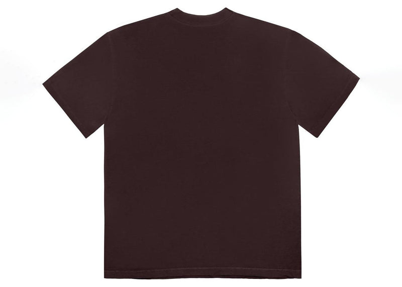 T-shirt Travis Scott Cactus Jack pour Fragment Icons Marron 