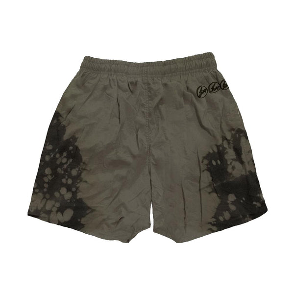 Short Travis Scott Cactus Jack pour Fragment Imagination Olive