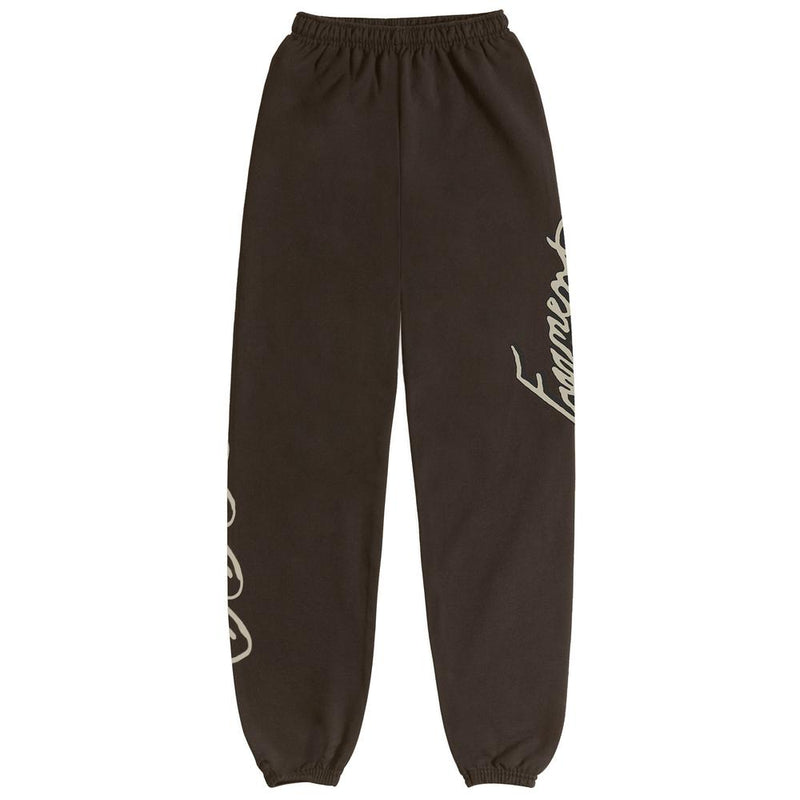 Pantalon de survêtement Travis Scott Cactus Jack For Fragment Sunrise Marron