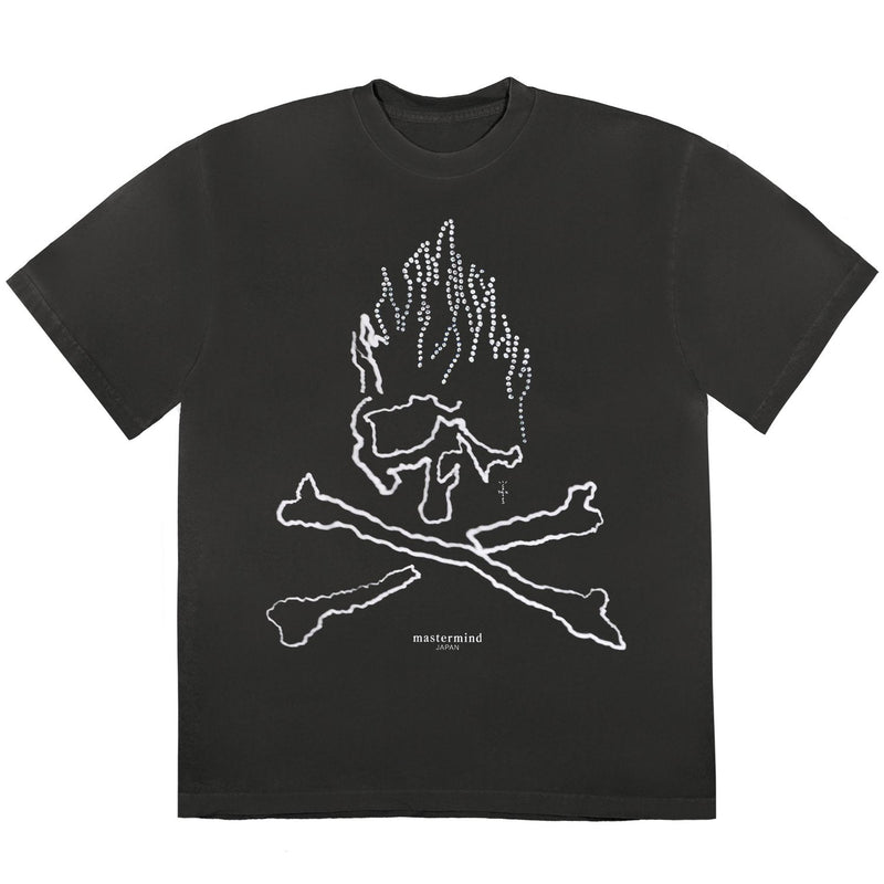 T-shirt Travis Scott Cactus Jack For Mastermind Skull Noir
