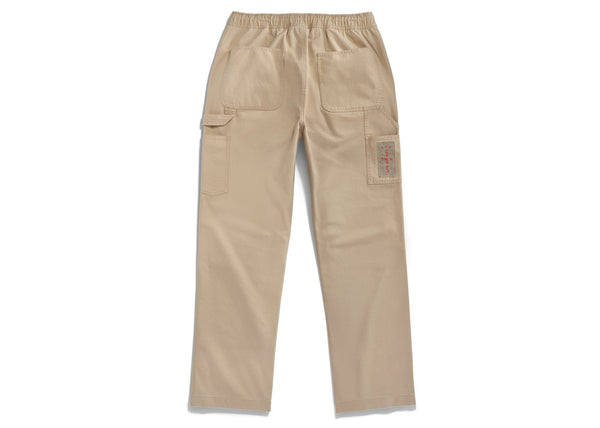 Pantalon en toile Travis Scott Cactus Jack x Jordan Désert/Kaki/Rouge université