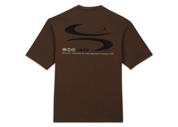 T-shirt Travis Scott Cactus Jack x Jordan MJ TS avec logo Palomino