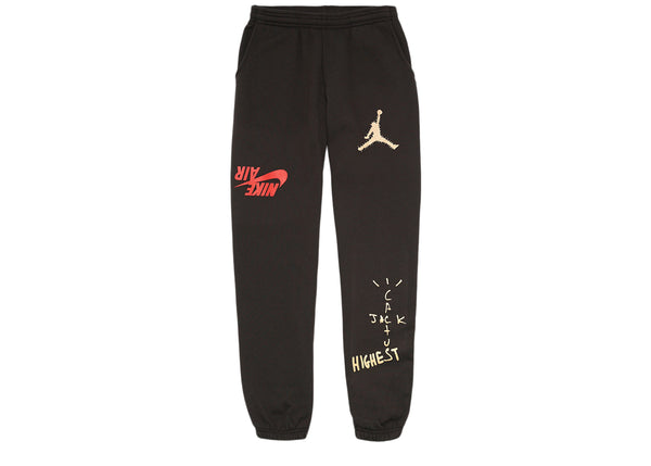 Pantalon de survêtement Travis Scott Jordan Cactus Jack Highest Marron