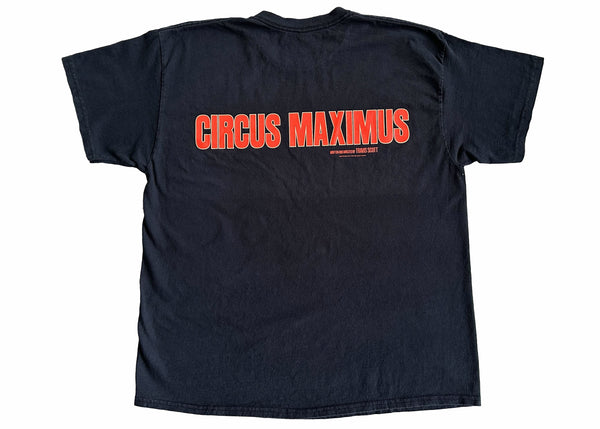 T-shirt Travis Scott Utopia Circus Maximus Noir