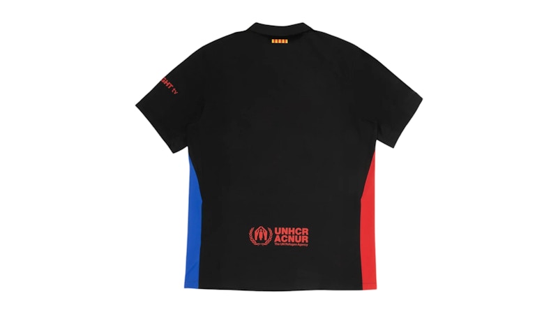 Maillot Travis Scott x FC Barcelone 2024/25 Match Away Cactus Jack Noir