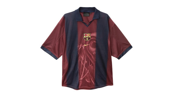 Maillot squelette rétro Travis Scott x Nike x FC Barcelone 2000/01 Domicile Multicolore