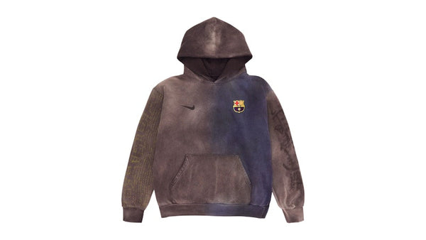 Sweat à capuche multicolore Travis Scott x Nike x FC Barcelone Split-Dye Crest