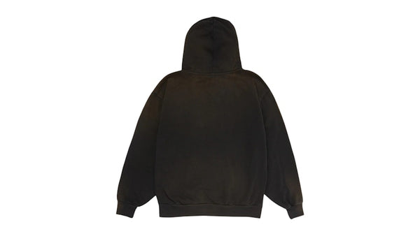 Sweat à capuche Travis Scott x Nike x FC Barcelone avec logo Spray Noir