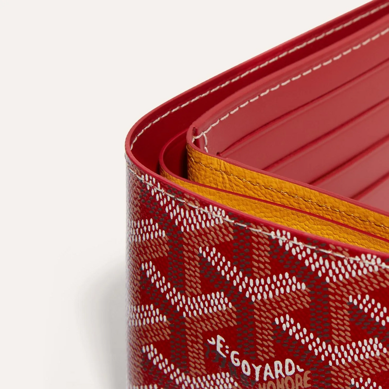 Goyard Victoire Wallet Red