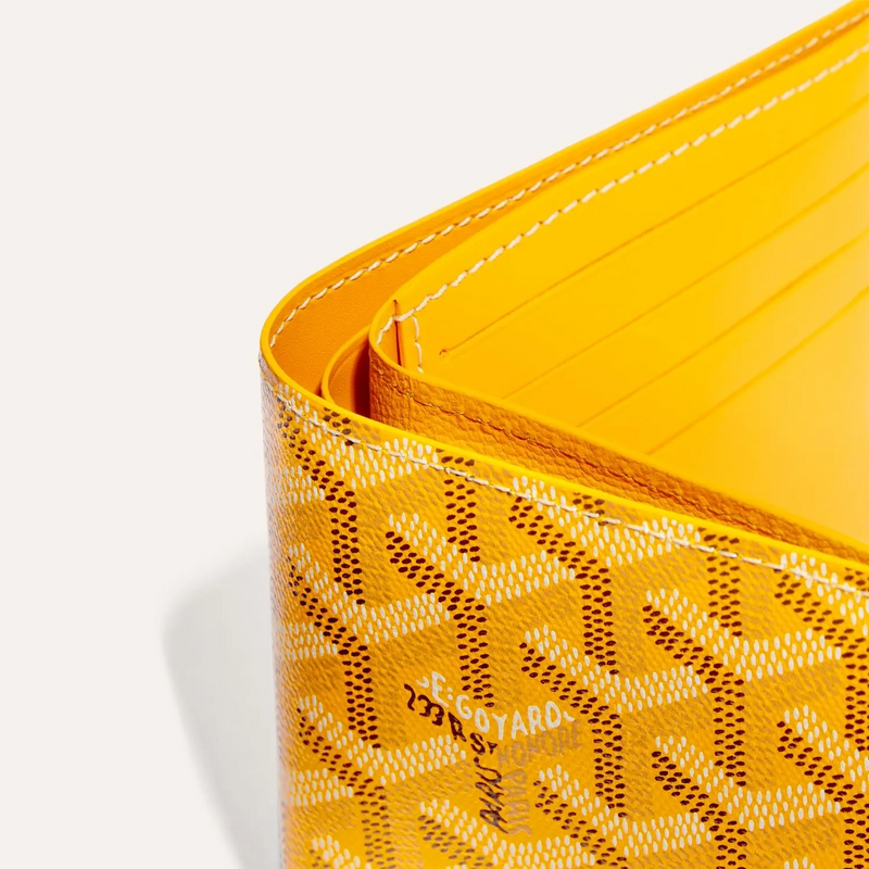 Goyard Victoire Wallet Yellow