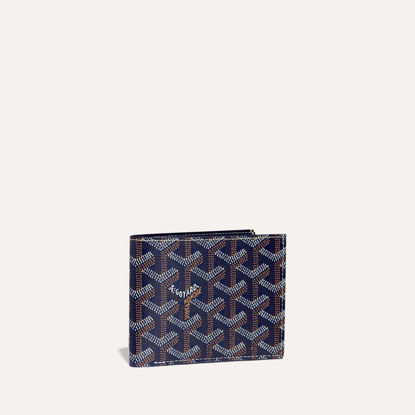 Goyard Victoire Wallet Navy Blue