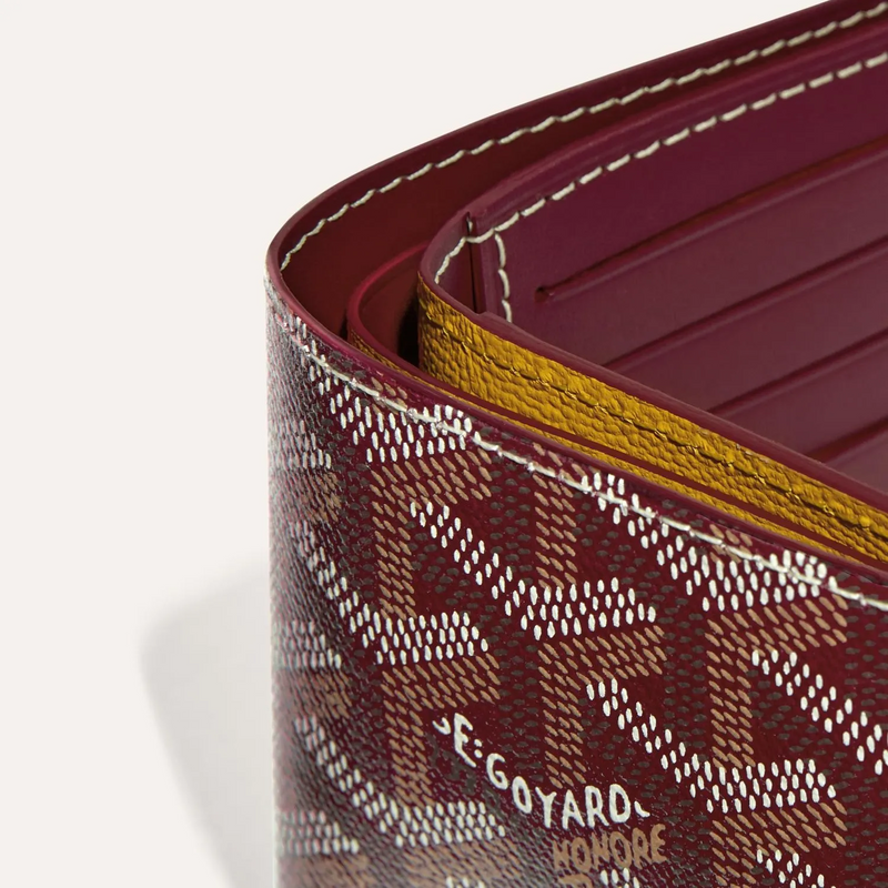 Goyard Victoire Wallet Burgundy