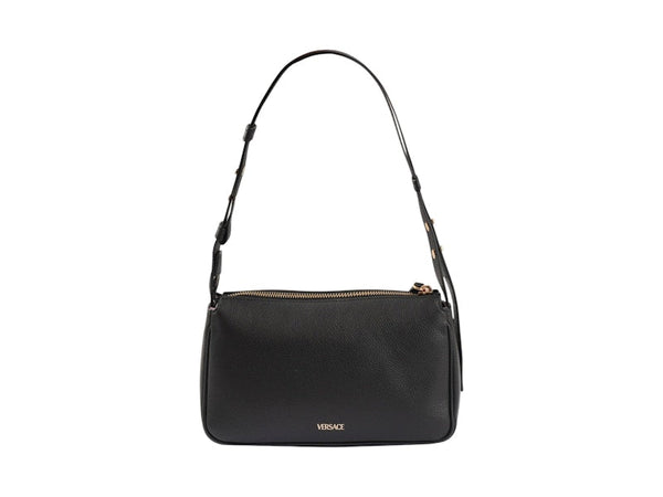 Sac à bandoulière Versace Medusa Logo Hobo Noir