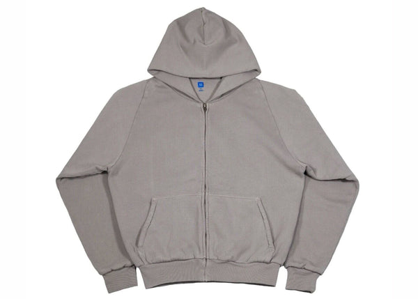 Sweat à capuche zippé exclusif Yeezy x Gap gris clair