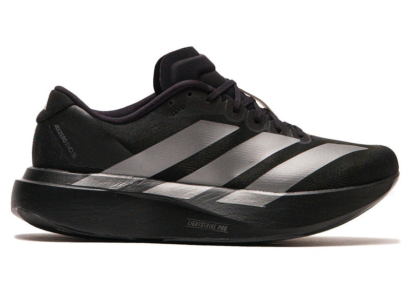 adidas Adizero Evo SL Noir Fer Métallisé