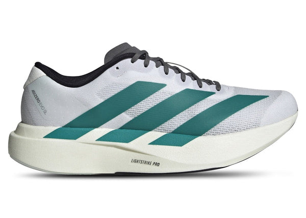 adidas Adizero Evo SL Blanc Bleu sarcelle pur