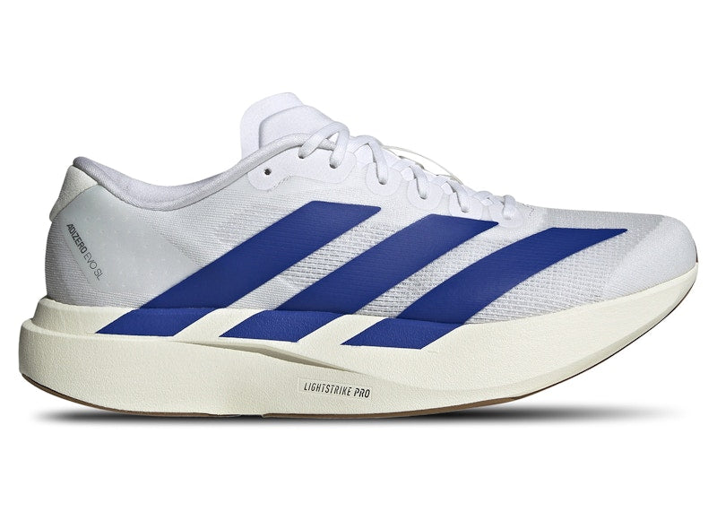 adidas Adizero Evo SL Weiß Königsblau