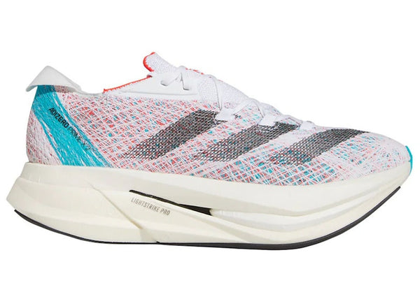 adidas Adizero Prime 2 Strung Blanc nuage Noir noyau Cyan lucide