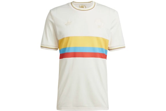 Maillot adidas Colombie 24e anniversaire Blanc craie