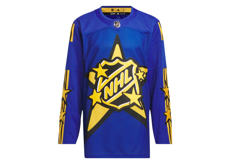 Maillot authentique Adidas x Drew House du match des étoiles de la LNH 2024, bleu