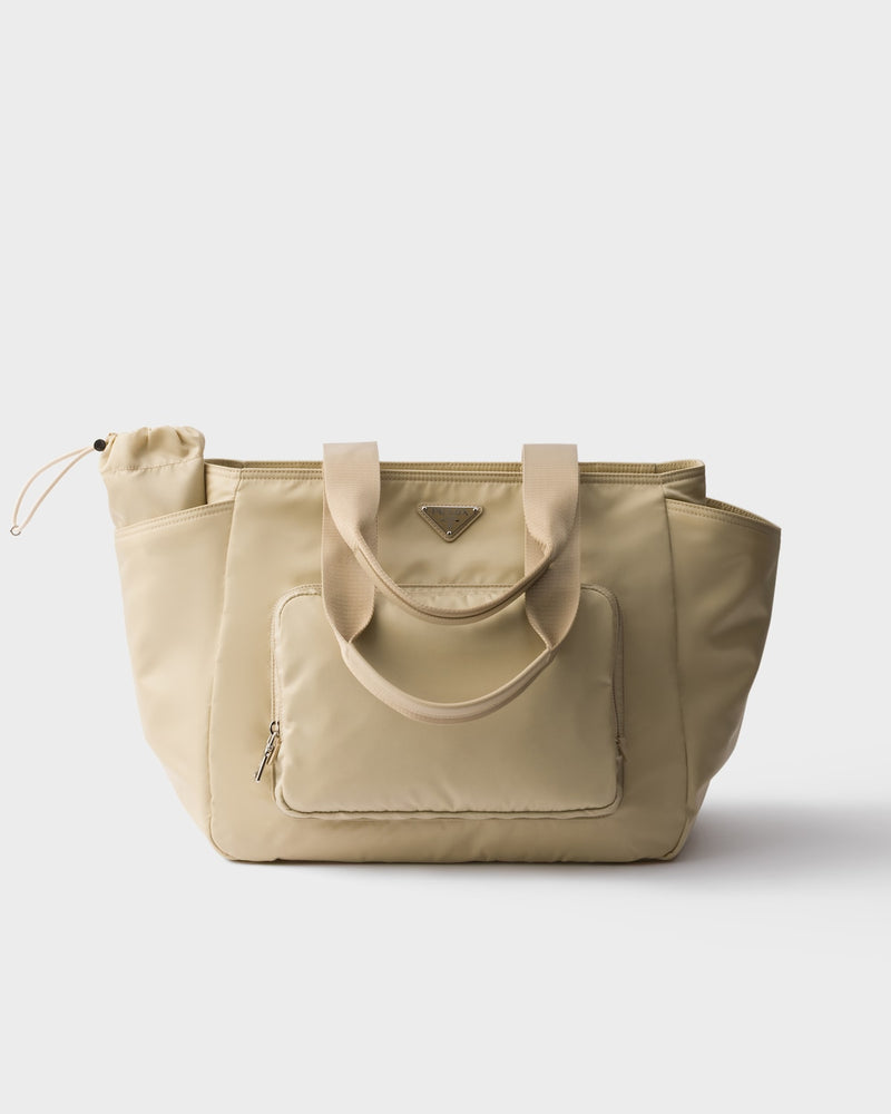 Sac bébé Prada Re-Nylon Desert Beige