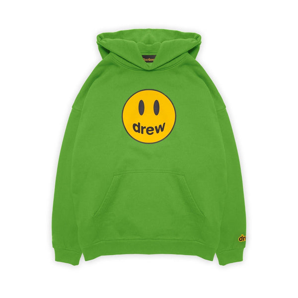 Sweat à capuche mascotte de la maison Drew citron vert 
