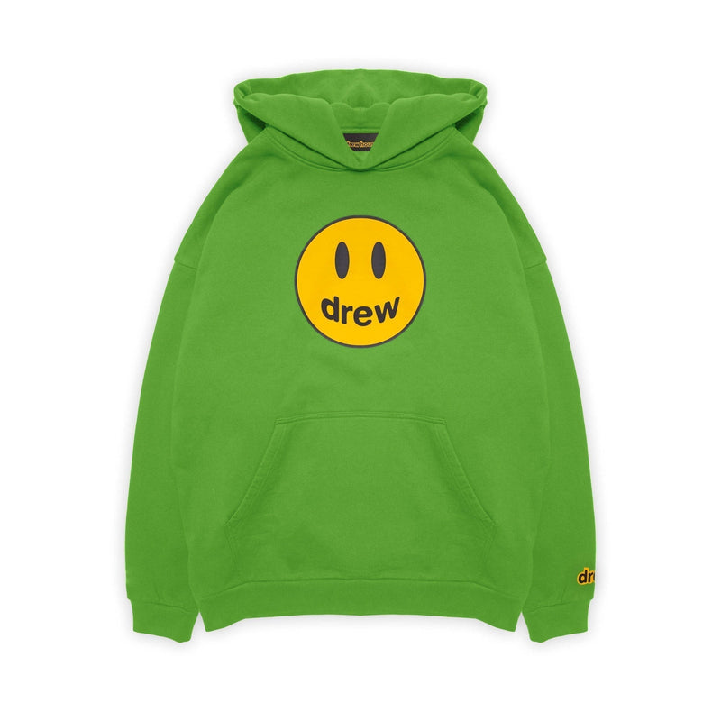 Sweat à capuche mascotte de la maison Drew citron vert 