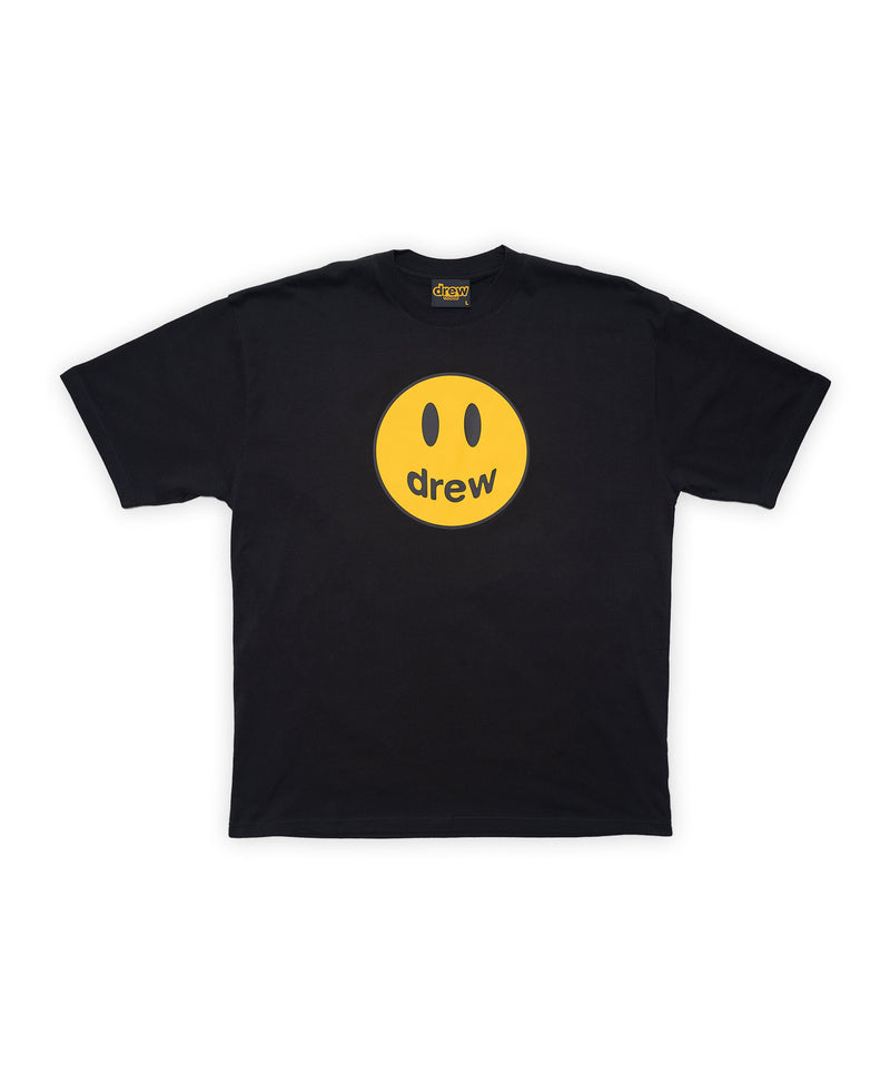 T-shirt noir avec la mascotte de la maison Drew 