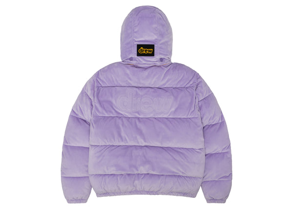 Doudoune à capuche en peluche Drew House lavande 