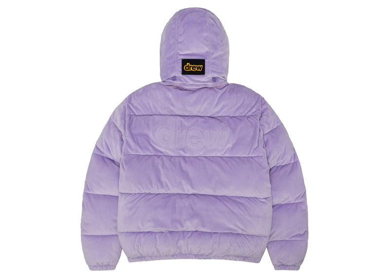 Doudoune à capuche en peluche Drew House lavande 