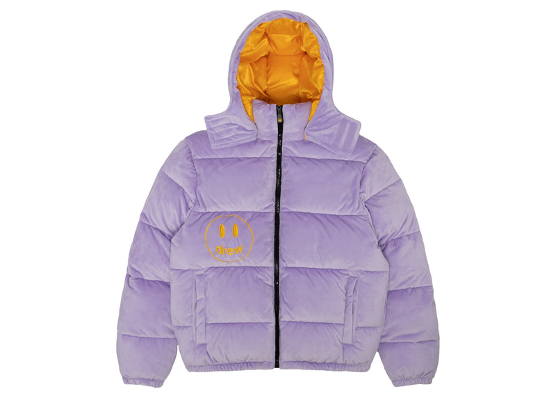 Doudoune à capuche en peluche Drew House lavande 