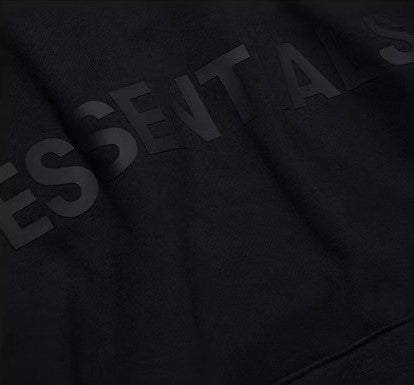 Fear Of God-Essentials 3D Silicon Applique Pullover Hoodie Dark Slate